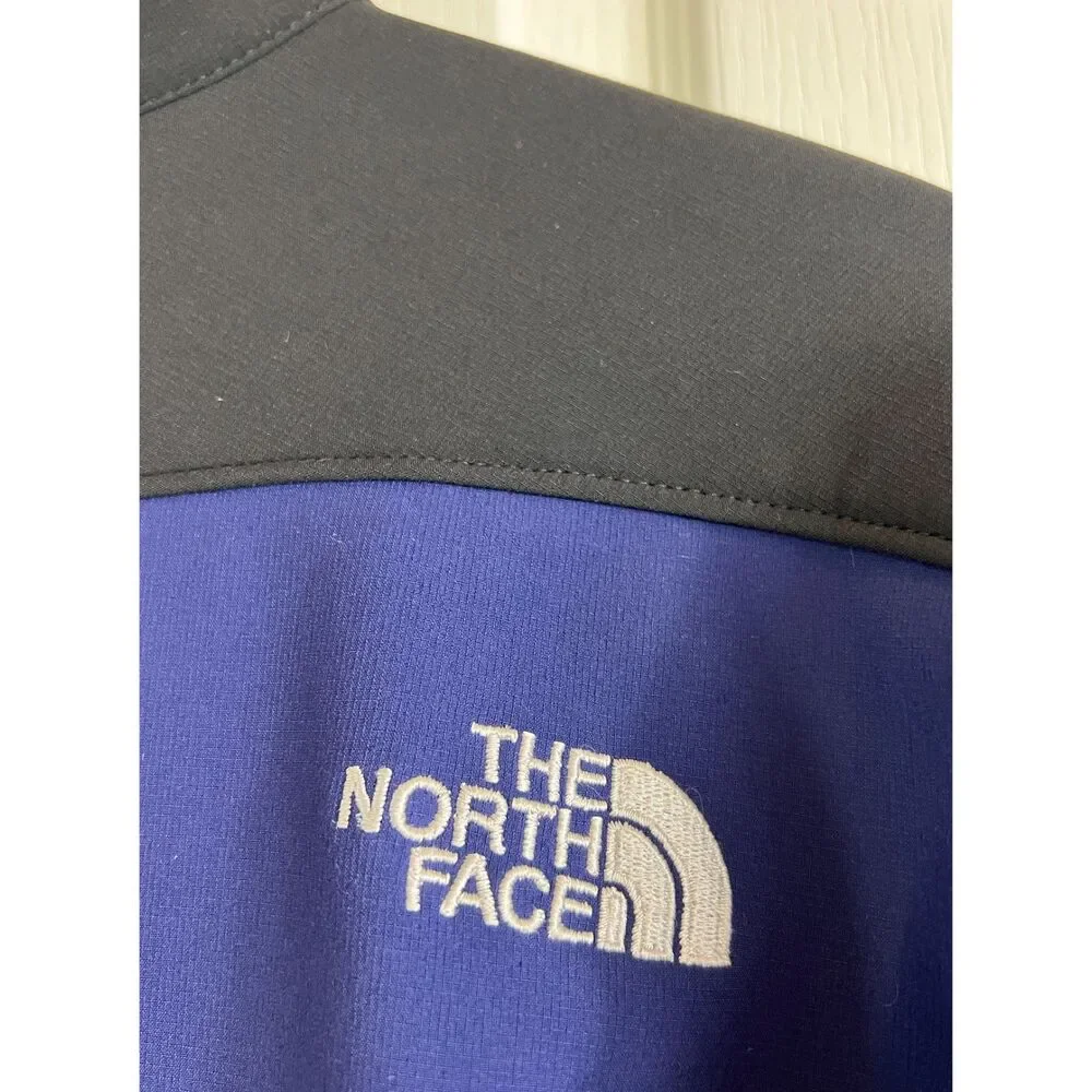 The North Face Men's Apex Soft Shell Jacket Blue Black Size L